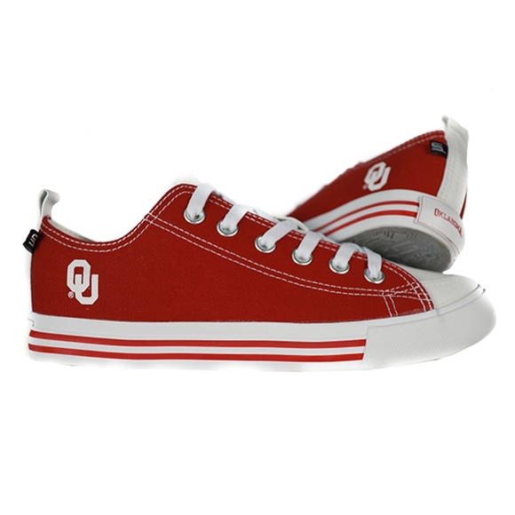 Skicks Shoes - University of Oklahoma Low Top - Ladies Size 8